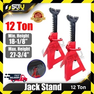 【HEAVY DUTY】1 Pair / 2PCS 12 Ton / 12Ton Jack Stand