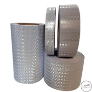 LF 2.5cm/5cm/10cm/15cm/20cm*3M Reflective Car Stickers Shiny White Waterproof Adhesive Reflectors Ta