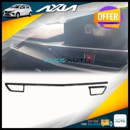 Perodua Axia 2nd Gen A300 (2023-2026) Front Aircond Lining Carbon Fiber Decoration For Axia 2nd Gen 