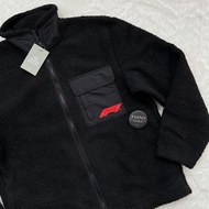 [ SPECIALCOLLABS ] • ORIGINAL H&M x F1 Fleece Jacket.Black.