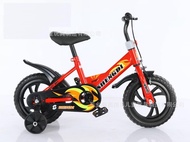 จักรยาน 12 นิ้ว จักรยานเด็ก โครงเหล็กแข็งแรง มีเบรกหน้า ล้อพลาสติก แถมกระดิ่ง บังโซ่แบบเต็ม เหมาะกับเด็ก 1-4ขวบ
