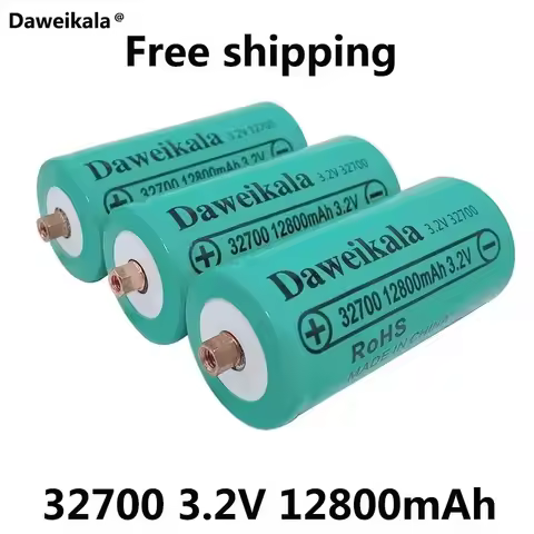 100% brand new 32700 12800mAh 3.2V lifepo4 rechargeable battery Professional lithium iron phosphate 