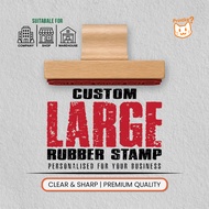 RUBBER STAMP/COMPANY STAMP/LOGO STAMP / COP LOGO / CHOP GAMBAR