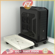 A To Z 360 Rotating Computer Case Holder CPU Stand PC Base Trolley With Wheels