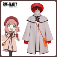 【Ready Stock🇲🇾】Anya Forger Cosplay Cute Lolita Costume SPY×FAMILY CODE: White Anya Loid Yor Cosplay 
