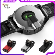 [Ft] for Garmin Fenix 7 7x 5s 6 6X 6S PRO Instinct Durable Charging Converter Portable