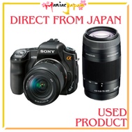 [ Used Camera from Japan ] [ DSLR Camera ] Sony Sony Digital SLR Camera W Zoom Lens Kit α200 Double Zoom Kit DSLR-A200W