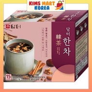 Damtuh Han Tea with Almond, Walnut, Jujube Korean Traditional Drink Food 15g x 15pcs