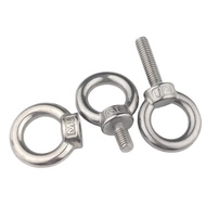 [Quick Shipment-] 304 Stainless Steel Ring Screw Ring with Ring Lifting Ring Screw Nut Bolt Ring Extension Screw M3/M4/M5/M6