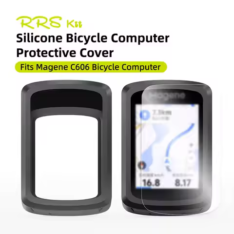 Magene C606 GPS Protective Case 606 C606 Compute Screen Protector For Case Cover Film Bike Accessori