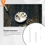 62MAS Solid Watch Hands Fit NH35 NH36 ETA2824 2836 ST2130 Movement Japan C3 Super Green Three-Dimens
