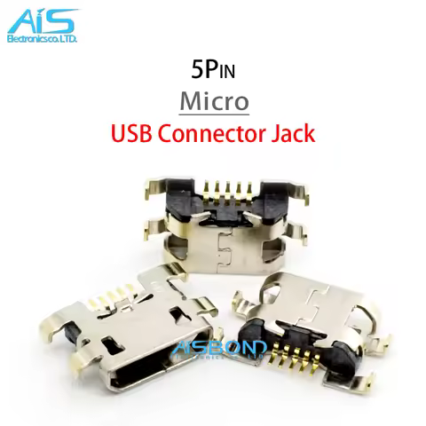 50Pcs/Lot Micro USB Charging Port Jack socket charger Connector dock For Gionee GN5005 Youmi 4S Mobi