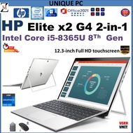 HP Elite x2 G4 - Pro X2 612 G2 2-IN-1 INCH CORE i7- 7Th -i5 8TH GEN TOUCHSCREEN/12.3 512GB NVME SSD/