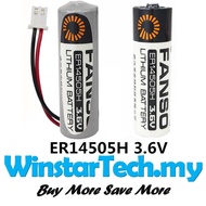 FANSO ER14505H 14505 3.6V PLC CNC Lithium Thionyl Chloride Battery LS 14500 PLUG Battries
