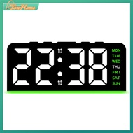 【Fast Delivery】LED Digital Alarm Clock Electronic Wall Clock Large Number Display Bedside Alarm Cloc