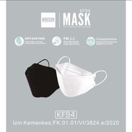 Masker KF94 4ply model convex masker 4D impor KF 94 disposable facemask