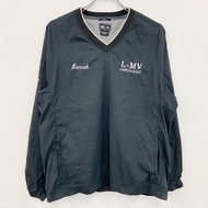 古著adidas黑色套頭外套，M碼