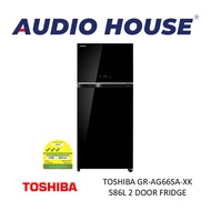 TOSHIBA GR-AG66SA-XK 586L 2 DOOR FRIDGE ***2 YEARS WARRANTY BY AGENT***