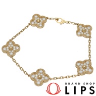 กำไลข้อมือ Van Cleef & Arpels รุ่นวินเทจ Alhambra 5 ชิ้น VCARA41400 (ขนาดข้อมือ: ประมาณ 17 ซม. / ควา