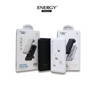 Energy Power Bank JJ1 เพาเวอร์แบงค์ 10000 mAh สายในตัว 4สาย Iphone/Lightning/Type C/Micro USB