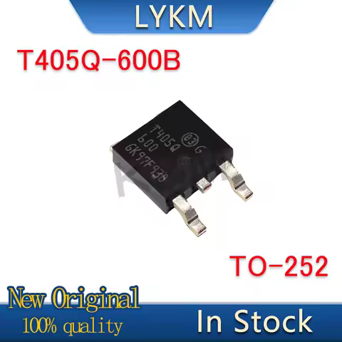 10/PCS New Original T405Q-600B T405Q-600 T405Q 600 T405Q600 TO-252 Unidirectional thyristor In Stock