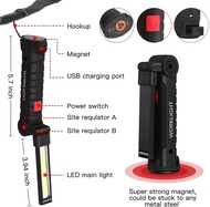 SAIMILI W51 200W COB Rechargeable LED Torch, 3 LEDs, Magnetic Inspection, Compact & High-Powered