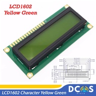 HIJAU LCD 1602 LCD1602 Green Background Green Black Writing 16x2 Character Display
