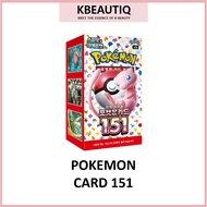 [KOREAN POKEMON CARD] POKEMON CARD 151 BOOSTER BOX – SCARLET & VIOLET ENHANCED EXPANSION PACK | OFFI