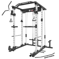 MAJOR LUTIE Power Cage, PLM03 1400 lbs Multi-Function Power Rack with Adjustable Cable Crossover Sys