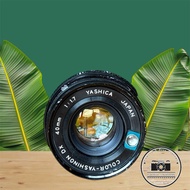 YASHICA COLOR-YASHINON DX 40MM.F1.7 MODIFIED M39 MOUNT