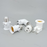 1/4pc AC US EU UK to E26 E27 power supply LED bulb lamp Holder Base Socket Plug Screw Light Adapter 