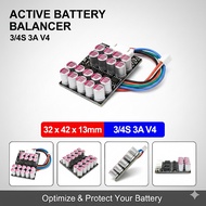 Full range active balance circuit Lithium battery 3S 4S 3A LFP NCM battery active balance circuit