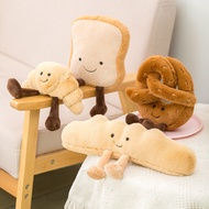 [Quick Shipment] jellycat Doll Collection Cute Cartoon Bread Salt Pepper Burrito Baguette Doll Penda