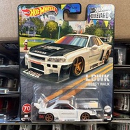 Hot Wheels Hotwheels PREMIUM BOULEVARD 花園大道 70 LB-ER34 SUPER SILHOUETTE NISSAN SKYLINE