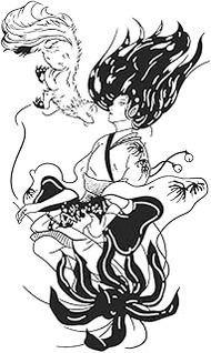 Cool Tattoos,Fox Girl,Fox Tattoos,Resilience,Water-Resistant,Real Tattoo Look,Lasts 1-2 Weeks,19 x 1