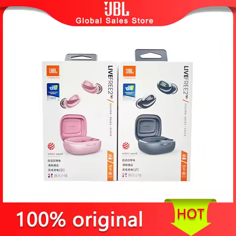 JBL LIVE FREE2 Bluetooth Headphones Active Noise cancelling True Wireless headphones Wireless sports