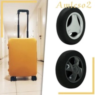 [Amleso2] Luggage Suitcase Wheels Luggage Wheels Portable, Lightweight, Suitcase Swivel Wheels Luggage Casters for Travelling Case