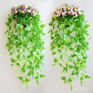 Green Radish Wall Hanging Flower Pot Wall Decoration Flower Wall Hanging Decoration Flower Basket Wa