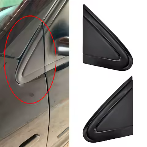1/2X For Vw Polo 4 9N3 Sedan Vento 2006-2010 Exterior Wing Triangle Cover Rearview Mirror Trim 6Q085