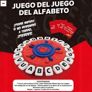 Family Word Game for Kids & Adults 20-Letter Press Themed Board Game for Family Fun Game Night