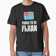 Proud To Be Fijian Classic T-Shirt T-Shirt New Hot Selling Men's Clothing Featured O-neck