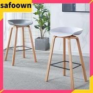 Nordic Bar Chair High Stool Home Dining Table Chair Bar Stools Back Cafe Chairs Bar Aesthetic chair