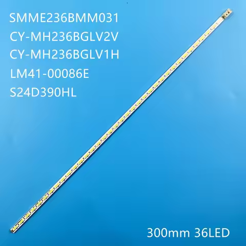 LED Backlight strip 36 lamp For 23.6'' TV S24D390HL SMME236BMM031 LM41-00086E CY-MH236BGLV2V S24D390