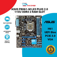 Asus P8H61-M LX3 Plus R2.0 Socket 1155 DDR3 Intel H61 Motherboard