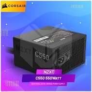 Nzxt C550 550Watt Semi Modular 80 Plus Bronze Power Supply PA-5B1BB-EU