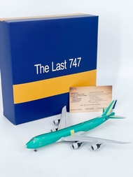 1: 400 Atlas Airlines B747-8F Last 747 Airplane Model Alloy N863GT Simulation Ornaments NG