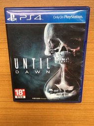ps4 直到黎明 until dawn 中文版 中文 光碟無刮 宛如電影 恐怖系列 經典