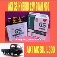 Aki mobil n70 2v 70 amper gs brid siap p