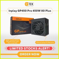 ♞,♘,♙Inplay GP450 450W True Rated 80 Plus Non-Modular PSU