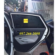 Ford Fiesta Sedan / Hatback UV Sunscreen - Type 1 Mr. Car - Super Thick Curtain - Suction Magnet